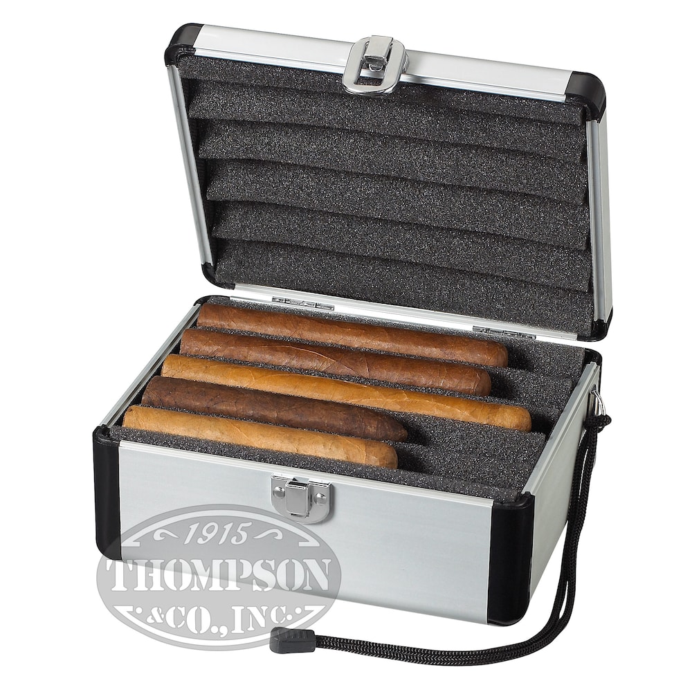 metal cigar travel case
