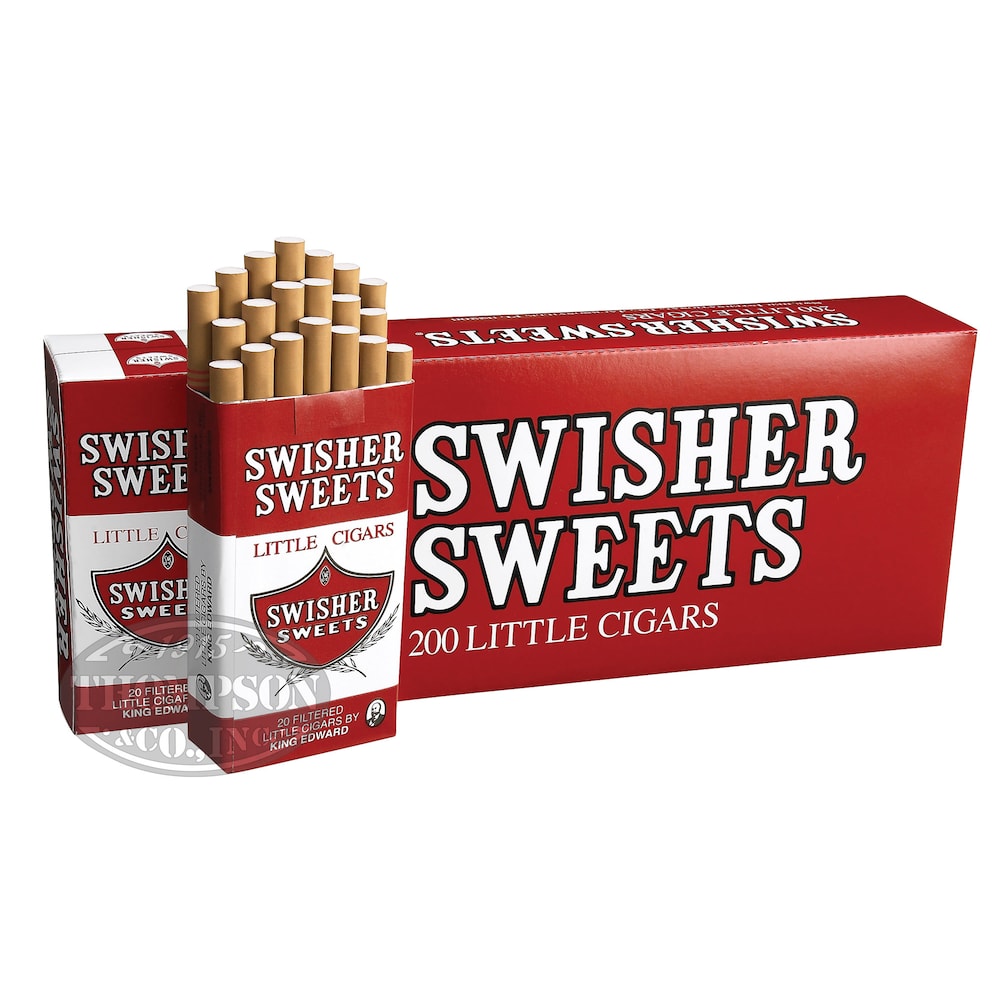 Swisher Sweets Little Cigars Filtered Cigarillo Natural Natural Regular Thompson Cigar