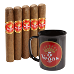 5 Vegas Coffee and Cigars Combo  5 Cigars