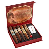 La Aroma De Cuba Assortment Plus Lighter  5-Cigar Sampler