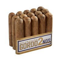 Nicaraguan Gordo 2nds 60 - Connecticut (4.0"x60) Pack of 15