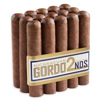 Nicaraguan Gordo 2nds 60 - Habano (4.0"x60) Pack of 15