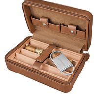 La Palina Travel Humidor With Cutter  Cigar Accessory Sampler