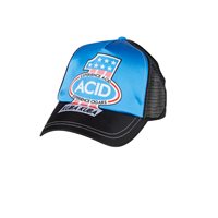 ACID Trucker Hat  Blue and black