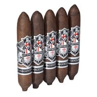 Ave Maria Argentum Morning Star Broadleaf Maduro (Perfecto) (5.0"x58) Pack of 5