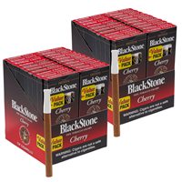Blackstone Cherry Tip Cigarillo Natural 2-Fer (Cigarillos) (5.0"x28) BOX (200)
