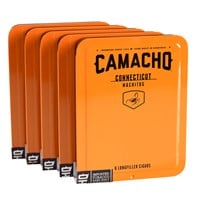 Camacho Machitos Connecticut Cigarillo (Cigarillos) (4.0"x32) Pack of 30