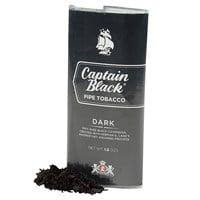 Captain Black Dark Pipe Tobacco Pouch  1.5oz