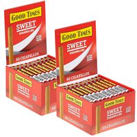 Good Times Natural Cigarillo Sweet 2-Fer (Cigarillos) (4.2"x27) Box of 120