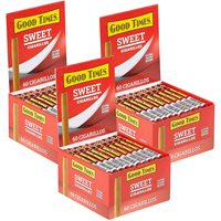 Good Times 3-Fer Natural Cigarillo Sweet (Cigarillos) (4.2"x27) Box of 180