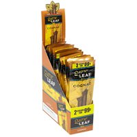 Garcia y Vega Game Leaf Cigarillo Natural Cognac (Cigarillos) (4.5"x27) Box of 30