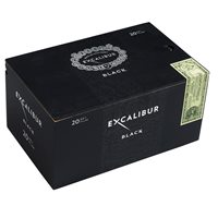 Hoyo Excalibur Black No. 1 (Double Corona) (7.2"x54) Box of 20
