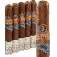 Diesel Whiskey Row Robusto Habano (5.5"x52) Pack of 5