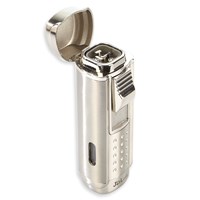 Jetline Magna Quad Flame Silver Lighter 
