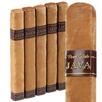 Java By Drew Estate Latte Short Robusto Connecticut Coffee (5.5"x50) Pack of 5