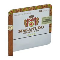 Macanudo Cafe Ascot Cigarillos Connecticut (4.2"x32) PACK (10)