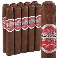 Macanudo Inspirado Red Box-Pressed Robusto Pack of 10 Cigars