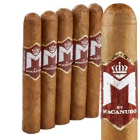 M Bourbon by Macanudo Robusto Connecticut (5.0"x50) PACK (5)