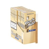 Black & Mild Select Natural Cigarillo (Cigarillos) (5.0"x30) PACK (50)