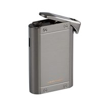 Monte Carlo Torch Flame Lighter Chrome