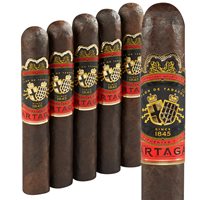 Partagas Black Label Classico Sun Grown Robusto 5 Pack Cigars
