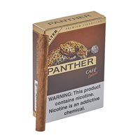 Panther Filtered Cigarillo Natural Coffee (Cigarillos) (3.1"x20) PACK (14)