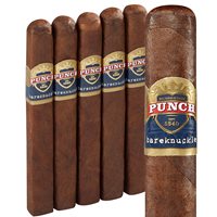Punch Bareknuckle Elites (Corona) (5.2"x45) Pack of 5