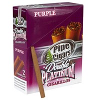 Platinum Cigarillos Purple Natural Mini Cigarillo Sweet (4.5"x27) BOX (30)