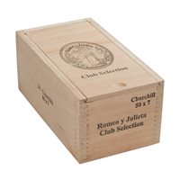 Romeo y Julieta Club Selection (Churchill) (7.0"x50) Box of 20