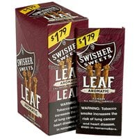 Swisher Sweets Leaf Sweet Aromatic (Cigarillos) (4.2"x28) Pack of 30
