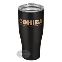 Cohiba Black With Gold Logo 30oz Tumbler Cigars