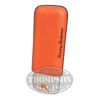 Tommy Bahama Regatta Collection Orange 2-Finger Cigar Case Travel Cases