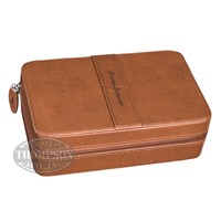 Tommy Bahama Leather "overnighter" Case Travel Cases