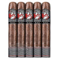 La Gloria Cubana Serie R Black #58 Nicaraguan Double Gordo 5 Pack Cigars
