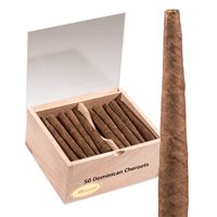 Thompson Dominican Cheroots Natural Cigarillo Menthol (Cigarillos) (4.0"x34) Box of 50
