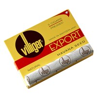 Villiger Export Natural (Cigarillos) (4.0"x37) PACK 5