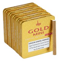 Villiger Mini Cigarillos Gold Filtered (3.1"x21) Pack of 100