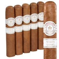 Montecristo White Label Rothschilde Connecticut (Robusto) (5.0"x52) Pack of 5