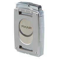Xikar Ultra Cutter/Lighter Combo Silver 