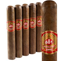 601 Serie Red Robusto Habano (5.0"x50) Pack of 5