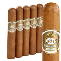 601 White Label Connecticut (Robusto) (5.0"x50) PACK 5
