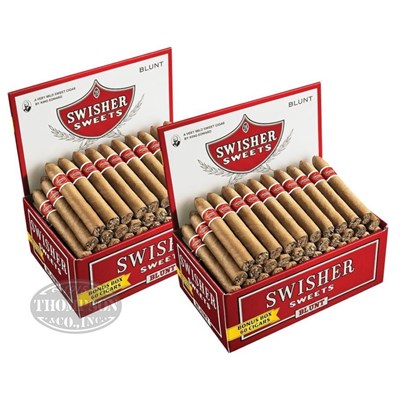 Swisher Sweets Blunts Natural Petite Corona Sweet 2-Fer - Thompson Cigar