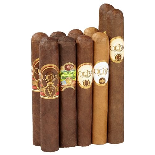 Oliva Top 10-Cigar Collection  10-Cigar Sampler