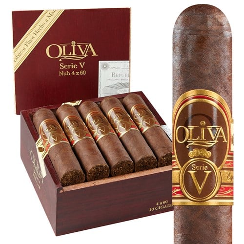 Oliva Serie 'V' Nub (Gordo) (4.0"x60) Box of 10