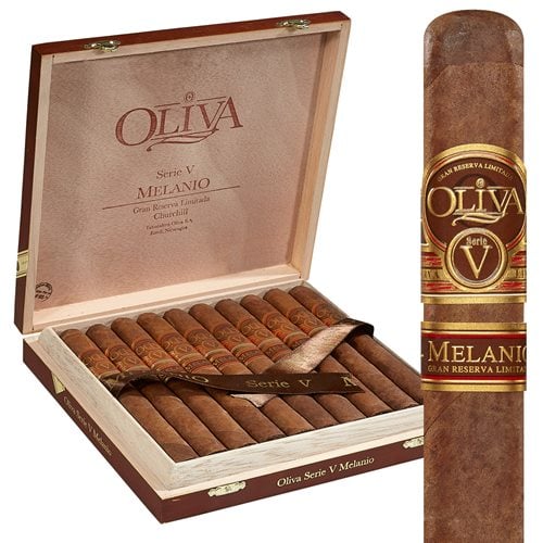 Oliva Serie V Melanio Churchill Sumatra (7.0"x50) Box of 10