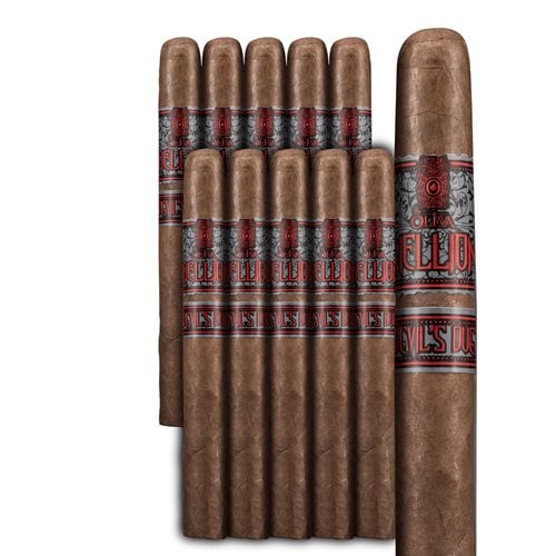 Hellion By Oliva Devil's Due Churchill Habano 10 Pack (7.0"x52) Pack of 10