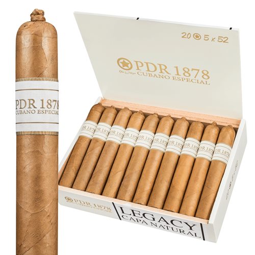 PDR 1878 Legacy Robusto Connecticut (5.0"x52) BOX (20)