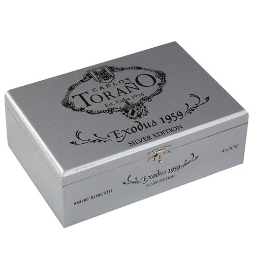 Torano Exodus Silver (Robusto) (4.7"x52) Box of 25