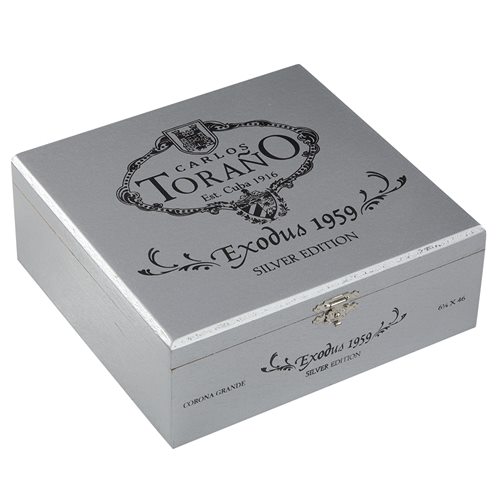 Torano Exodus Silver (Corona Extra) (6.1"x46) Box of 25