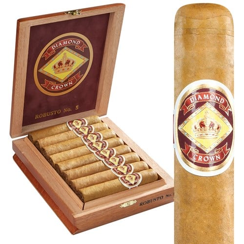 Diamond Crown Robusto Series No. 5 Connecticut Robusto Cigars